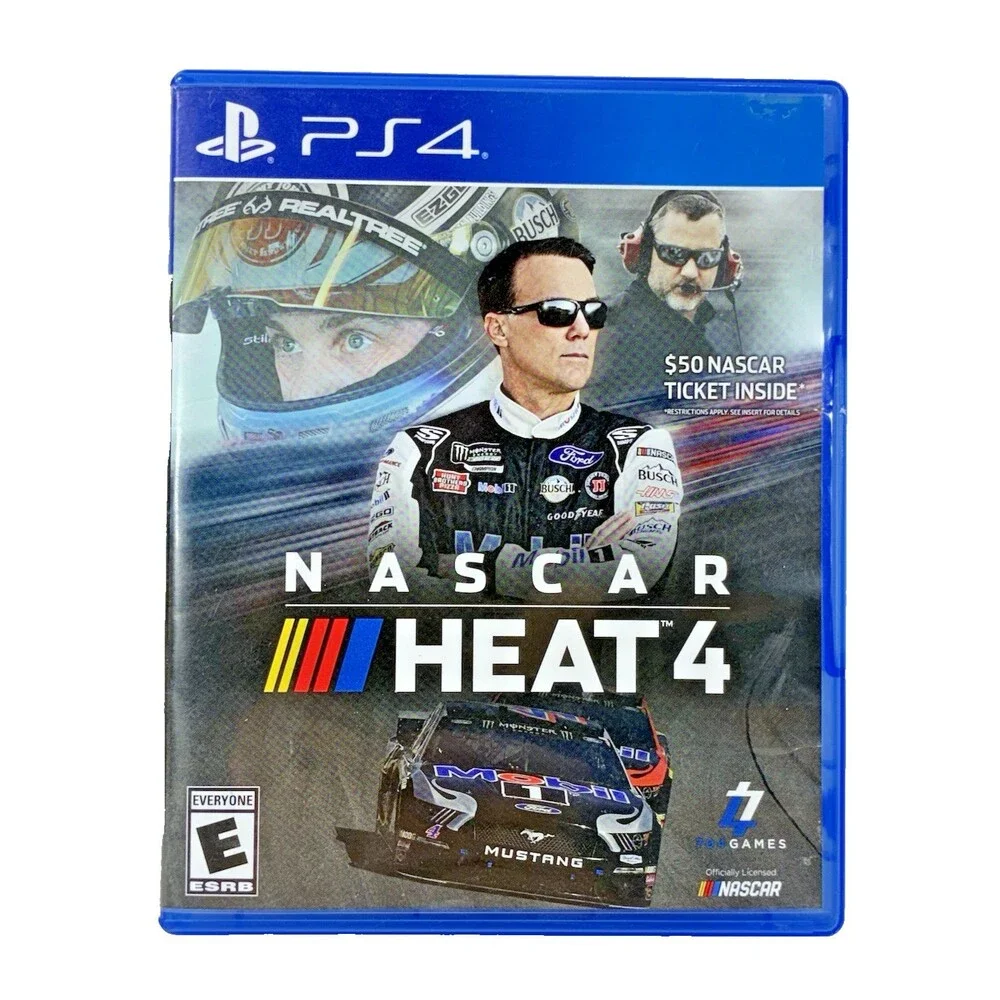 NASCAR Heat 4 Sony PlayStation 4 Tested 704 Games 2019